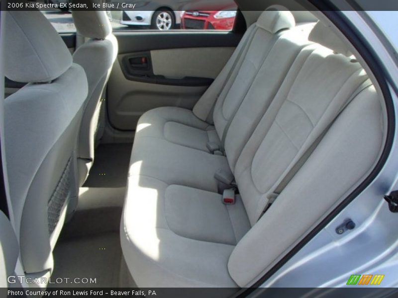 Ice Blue / Gray 2006 Kia Spectra EX Sedan