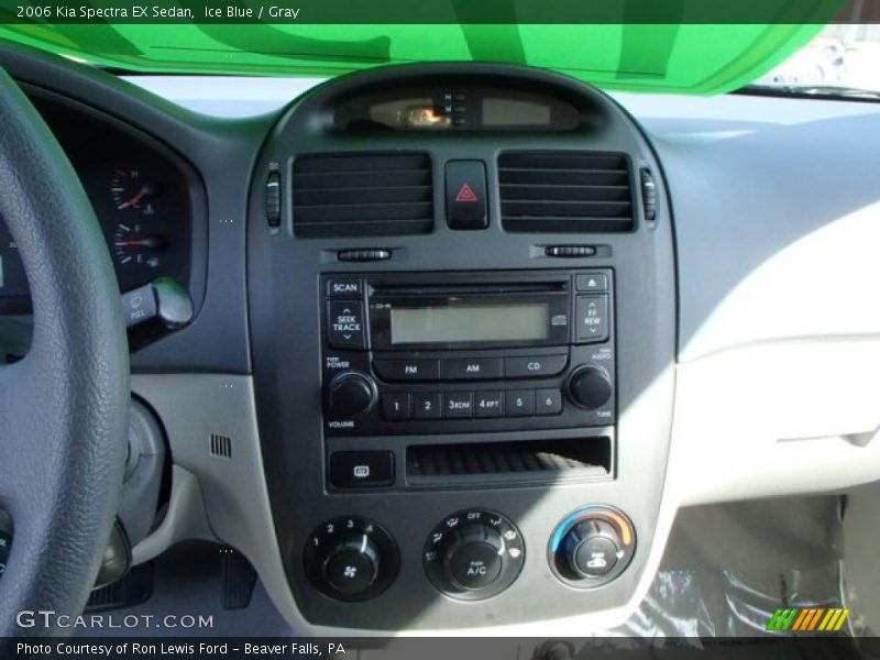 Ice Blue / Gray 2006 Kia Spectra EX Sedan