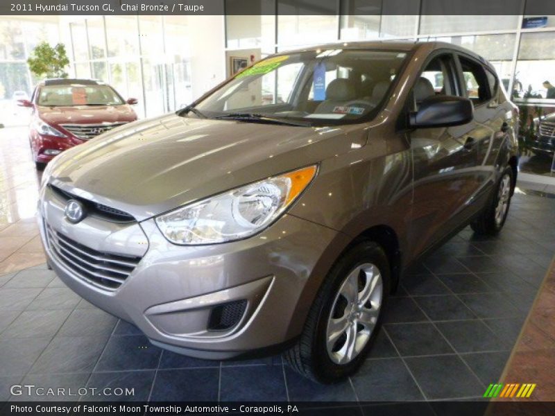 Chai Bronze / Taupe 2011 Hyundai Tucson GL