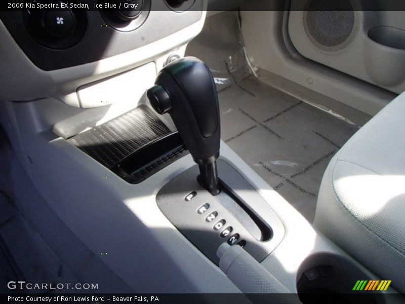 Ice Blue / Gray 2006 Kia Spectra EX Sedan