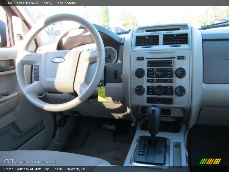 Black / Stone 2008 Ford Escape XLT 4WD
