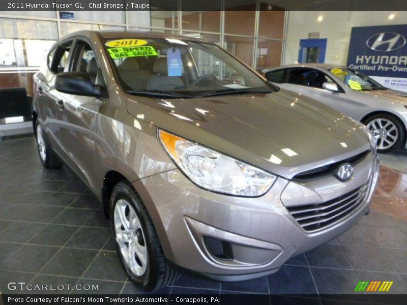 Chai Bronze / Taupe 2011 Hyundai Tucson GL