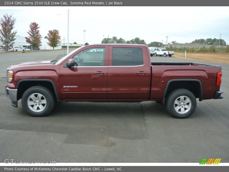  2014 Sierra 1500 SLE Crew Cab Sonoma Red Metallic