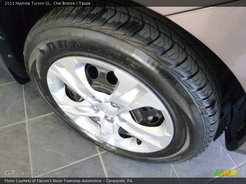 Chai Bronze / Taupe 2011 Hyundai Tucson GL