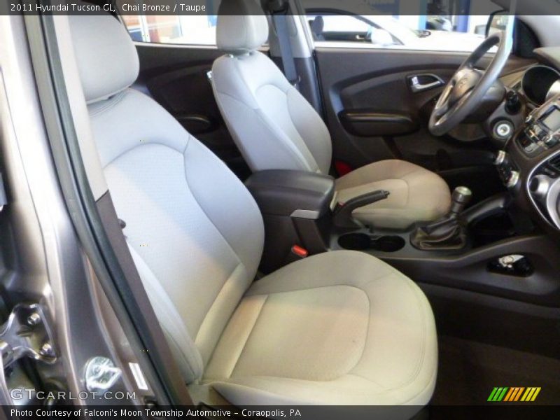 Chai Bronze / Taupe 2011 Hyundai Tucson GL