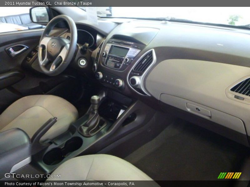 Chai Bronze / Taupe 2011 Hyundai Tucson GL