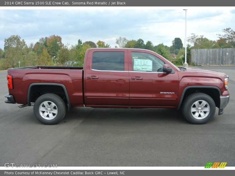  2014 Sierra 1500 SLE Crew Cab Sonoma Red Metallic