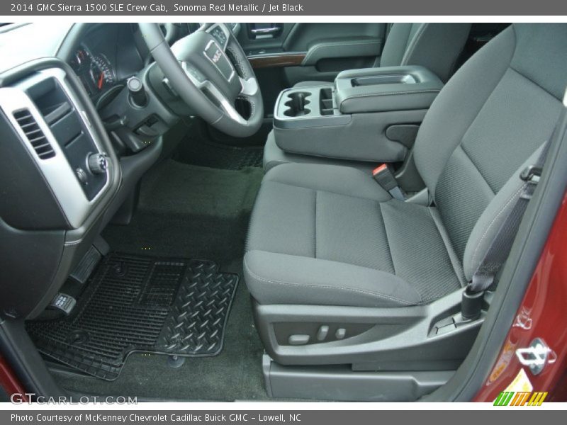 Sonoma Red Metallic / Jet Black 2014 GMC Sierra 1500 SLE Crew Cab