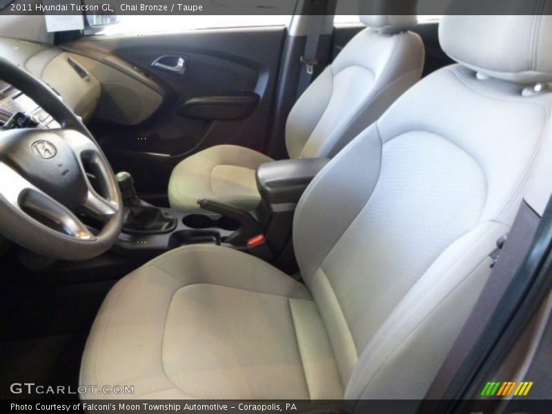 Chai Bronze / Taupe 2011 Hyundai Tucson GL