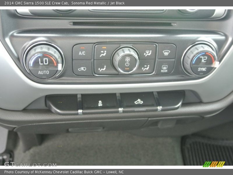 Sonoma Red Metallic / Jet Black 2014 GMC Sierra 1500 SLE Crew Cab