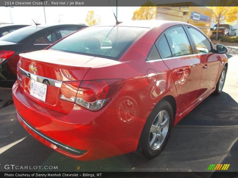 Red Hot / Jet Black 2014 Chevrolet Cruze LT