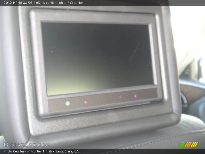 Moonlight White / Graphite 2012 Infiniti QX 56 4WD