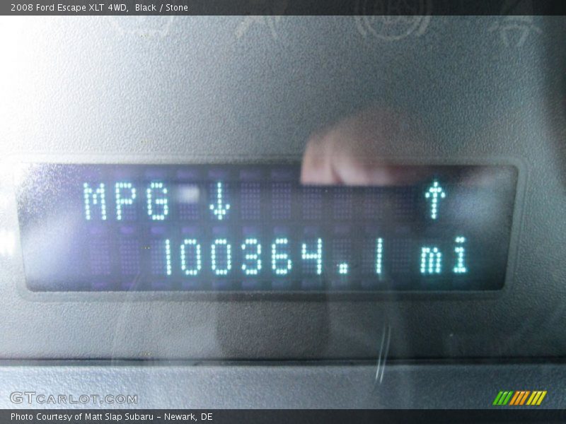Black / Stone 2008 Ford Escape XLT 4WD