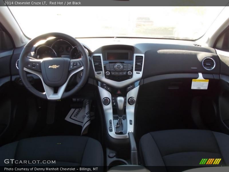 Red Hot / Jet Black 2014 Chevrolet Cruze LT