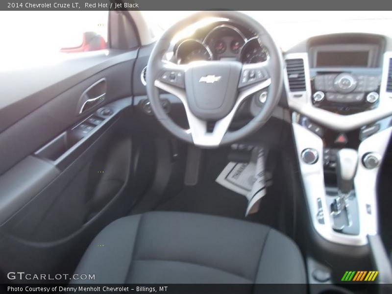 Red Hot / Jet Black 2014 Chevrolet Cruze LT