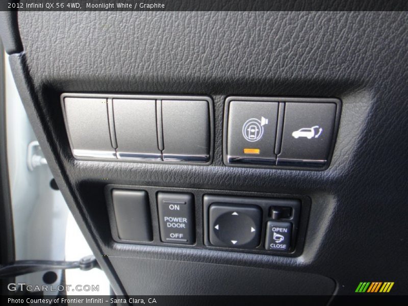 Moonlight White / Graphite 2012 Infiniti QX 56 4WD
