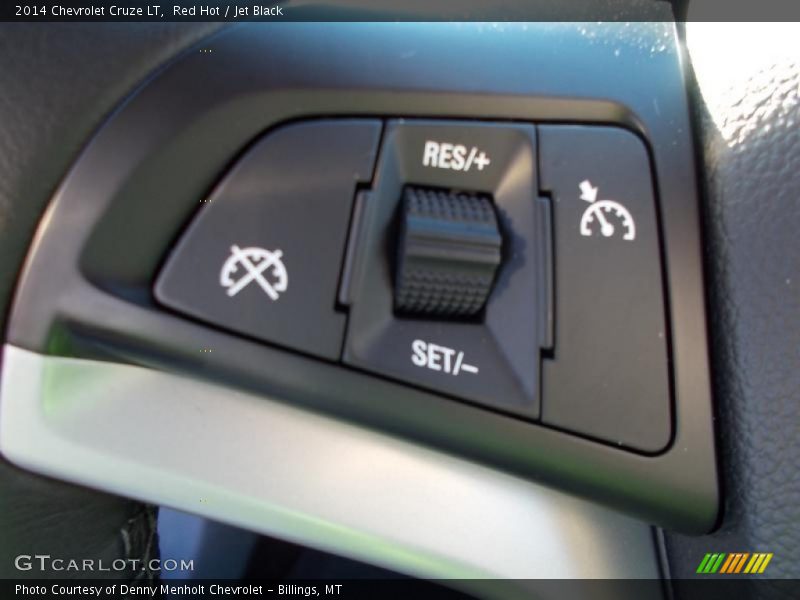 Red Hot / Jet Black 2014 Chevrolet Cruze LT