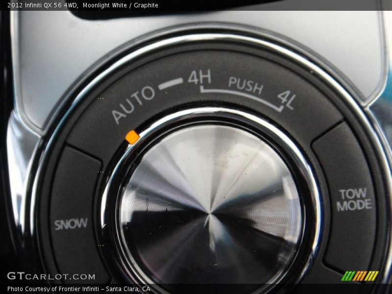Moonlight White / Graphite 2012 Infiniti QX 56 4WD