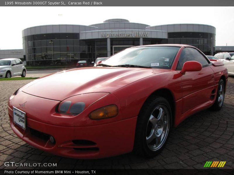 Caracas Red / Black 1995 Mitsubishi 3000GT Spyder SL