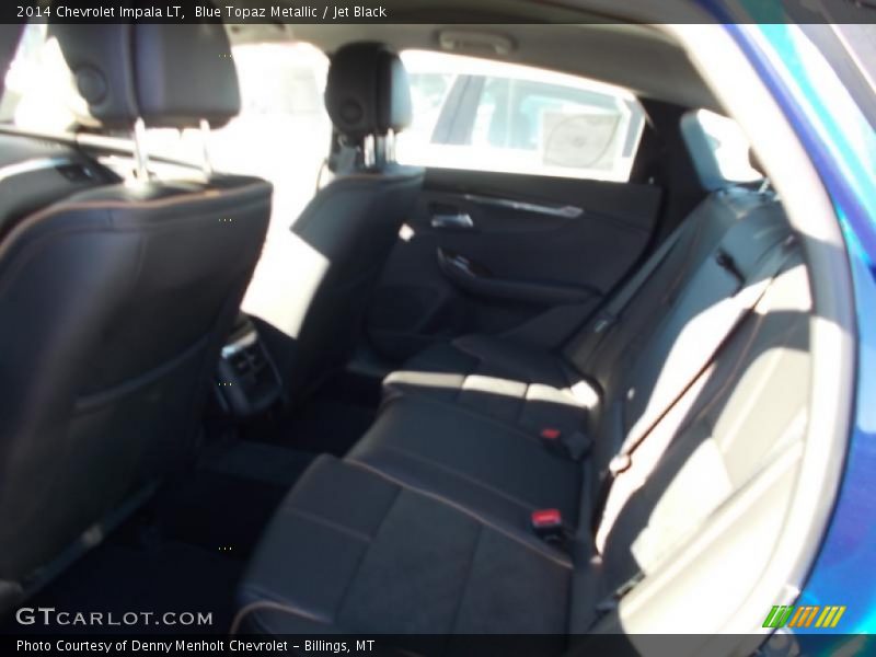 Blue Topaz Metallic / Jet Black 2014 Chevrolet Impala LT