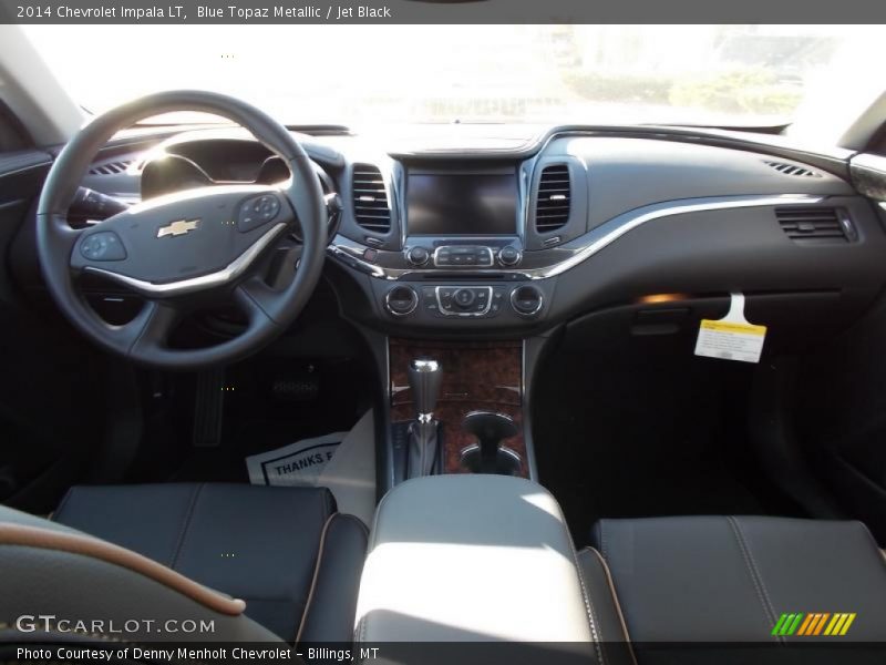 Blue Topaz Metallic / Jet Black 2014 Chevrolet Impala LT