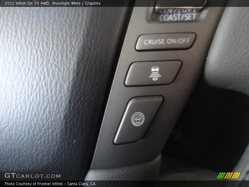 Moonlight White / Graphite 2012 Infiniti QX 56 4WD