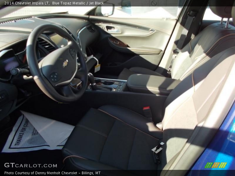 Blue Topaz Metallic / Jet Black 2014 Chevrolet Impala LT