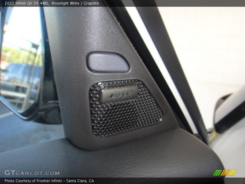 Moonlight White / Graphite 2012 Infiniti QX 56 4WD
