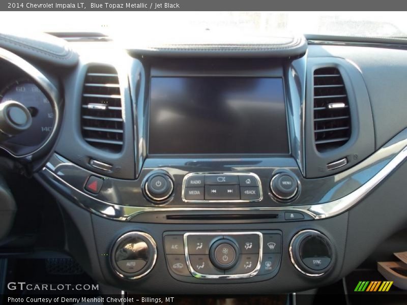 Blue Topaz Metallic / Jet Black 2014 Chevrolet Impala LT