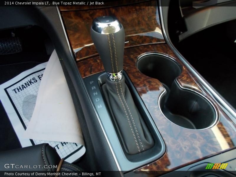Blue Topaz Metallic / Jet Black 2014 Chevrolet Impala LT
