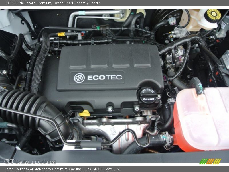  2014 Encore Premium Engine - 1.4 Liter Turbocharged DOHC 16-Valve VVT ECOTEC 4 Cylinder