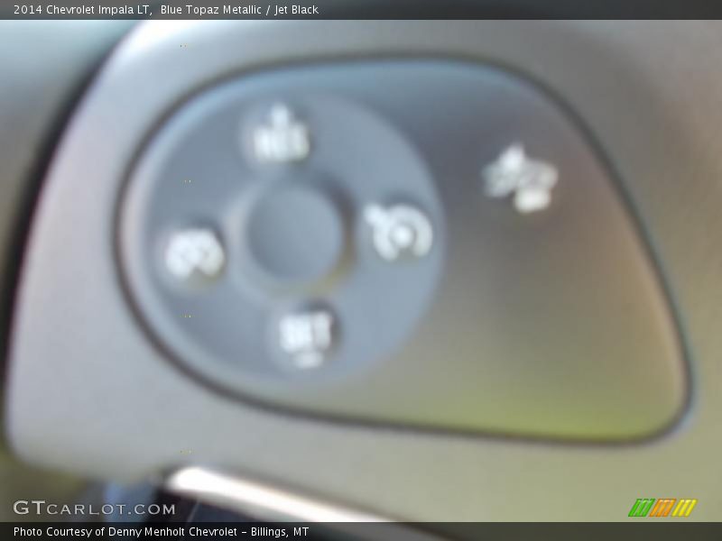 Blue Topaz Metallic / Jet Black 2014 Chevrolet Impala LT