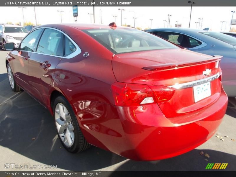 Crystal Red Tintcoat / Jet Black/Dark Titanium 2014 Chevrolet Impala LT