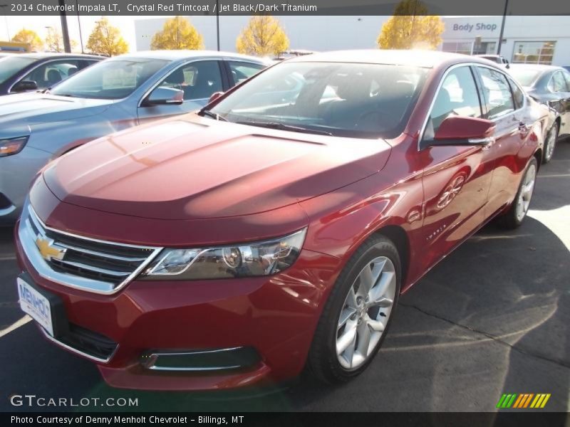 Crystal Red Tintcoat / Jet Black/Dark Titanium 2014 Chevrolet Impala LT