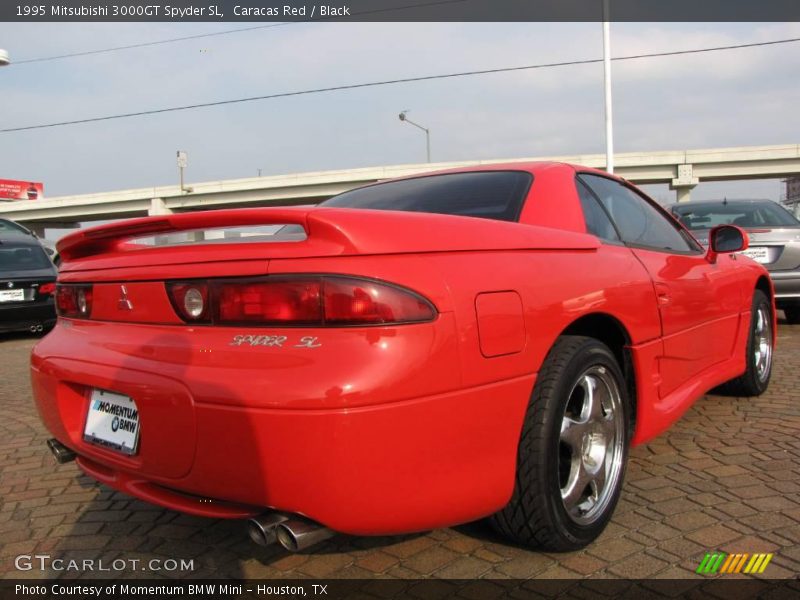 Caracas Red / Black 1995 Mitsubishi 3000GT Spyder SL