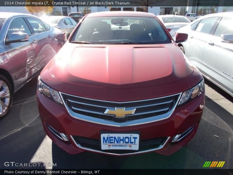 Crystal Red Tintcoat / Jet Black/Dark Titanium 2014 Chevrolet Impala LT