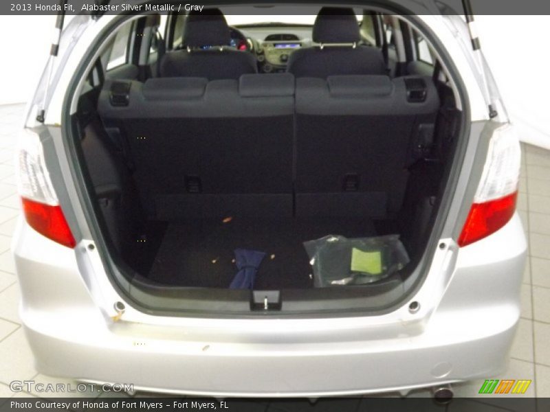 Alabaster Silver Metallic / Gray 2013 Honda Fit