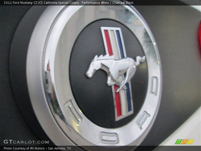 Performance White / Charcoal Black 2011 Ford Mustang GT/CS California Special Coupe