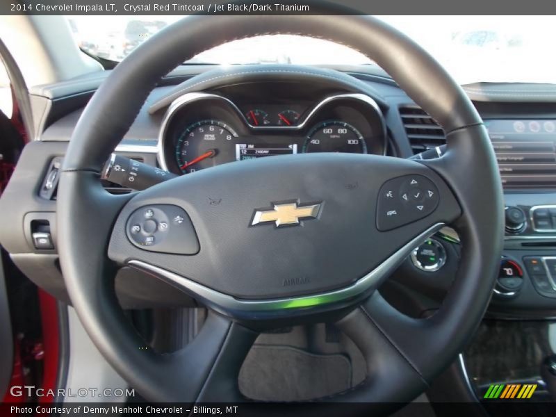 Crystal Red Tintcoat / Jet Black/Dark Titanium 2014 Chevrolet Impala LT