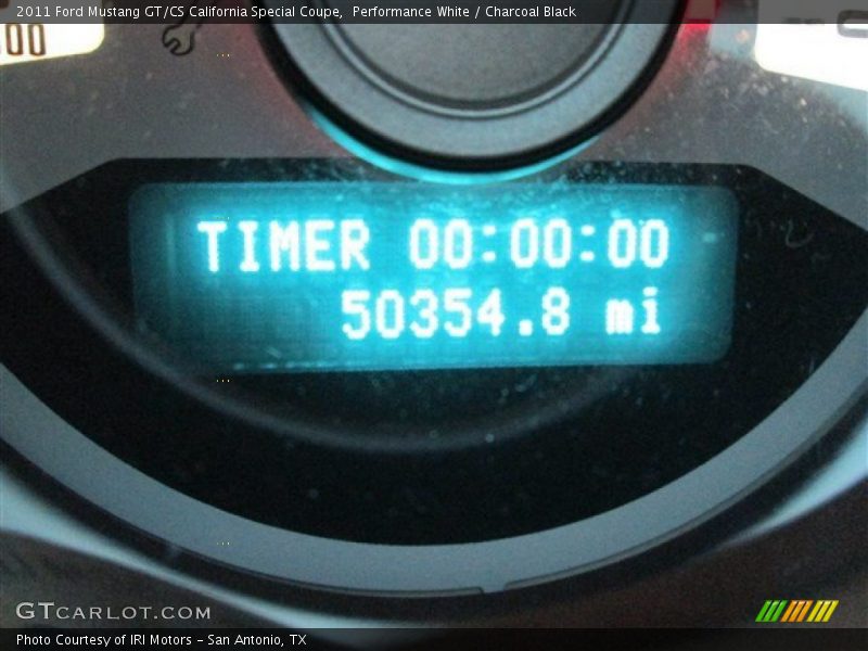 Performance White / Charcoal Black 2011 Ford Mustang GT/CS California Special Coupe