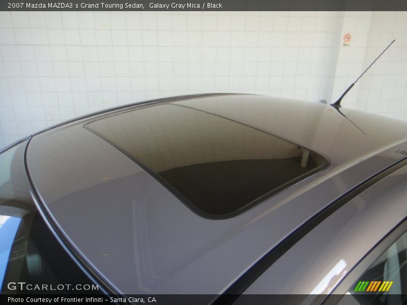 Galaxy Gray Mica / Black 2007 Mazda MAZDA3 s Grand Touring Sedan