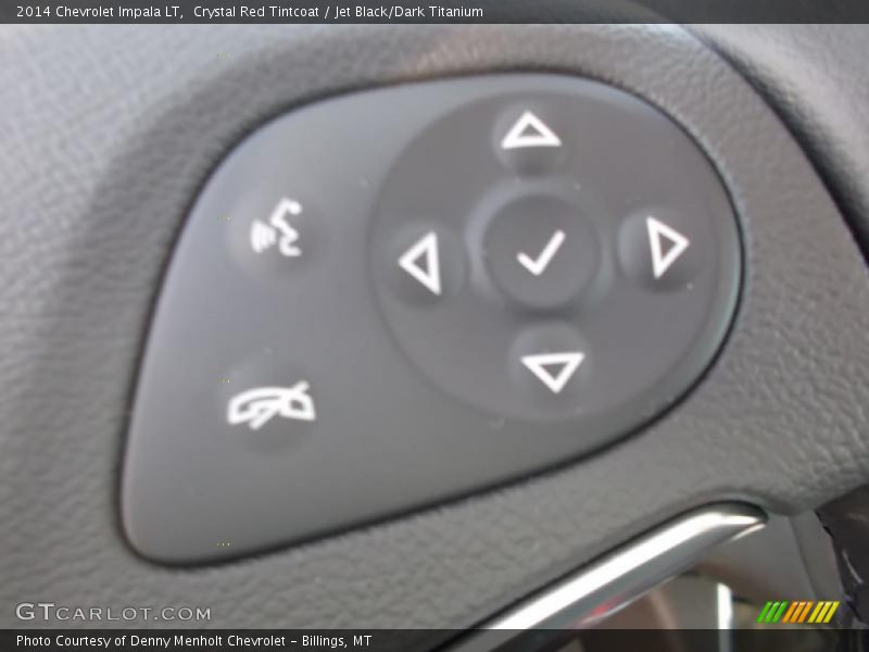 Crystal Red Tintcoat / Jet Black/Dark Titanium 2014 Chevrolet Impala LT