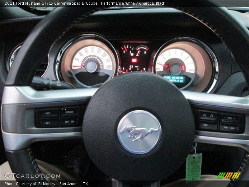 Performance White / Charcoal Black 2011 Ford Mustang GT/CS California Special Coupe