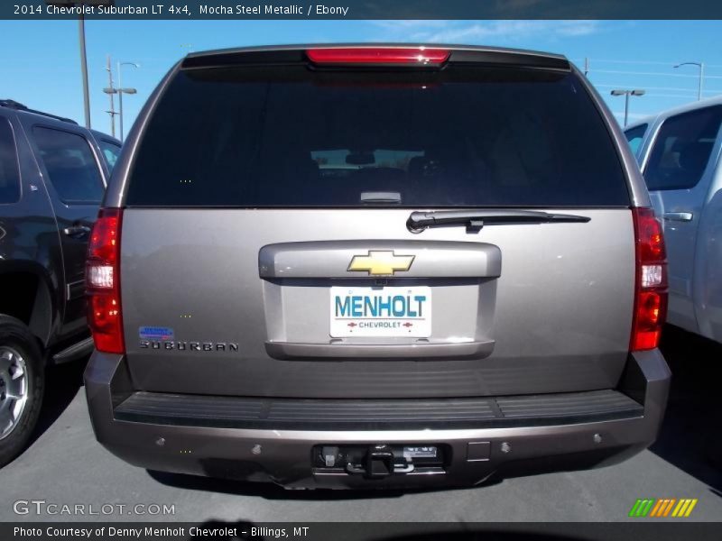 Mocha Steel Metallic / Ebony 2014 Chevrolet Suburban LT 4x4