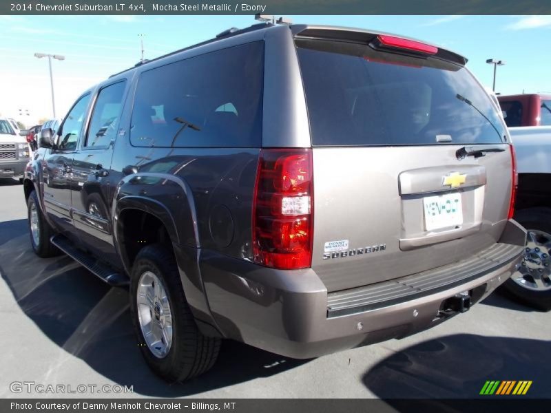 Mocha Steel Metallic / Ebony 2014 Chevrolet Suburban LT 4x4