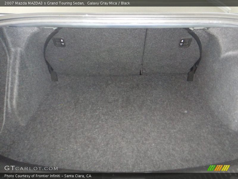 Galaxy Gray Mica / Black 2007 Mazda MAZDA3 s Grand Touring Sedan