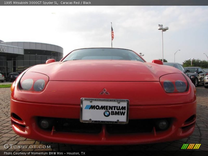 Caracas Red / Black 1995 Mitsubishi 3000GT Spyder SL