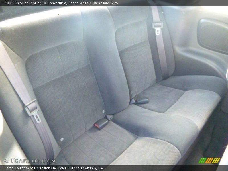 Stone White / Dark Slate Gray 2004 Chrysler Sebring LX Convertible