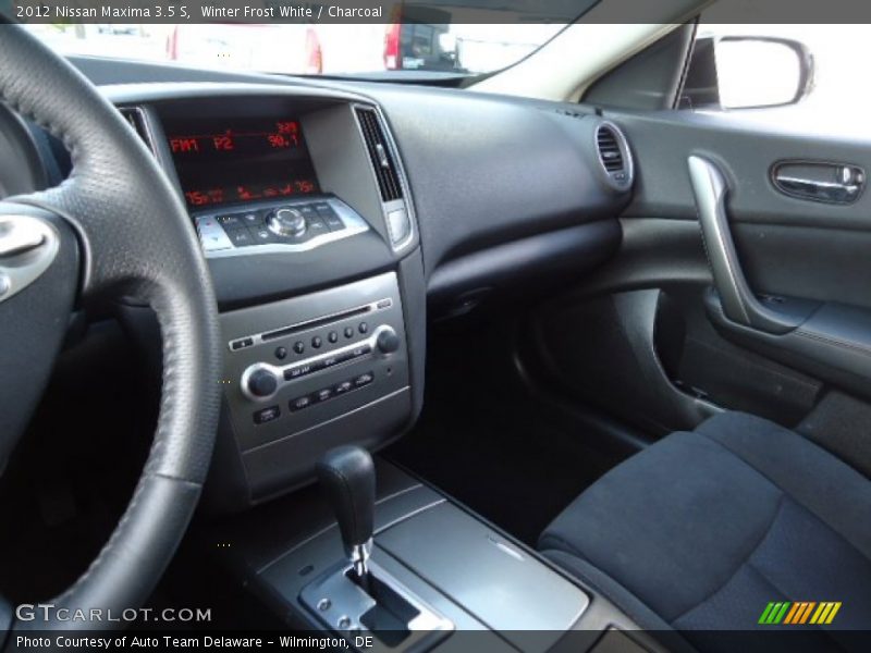Winter Frost White / Charcoal 2012 Nissan Maxima 3.5 S