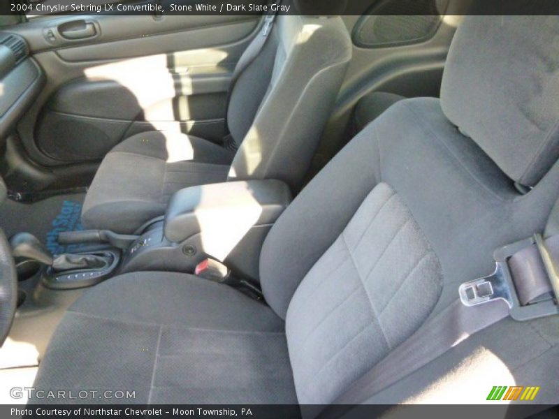 Stone White / Dark Slate Gray 2004 Chrysler Sebring LX Convertible